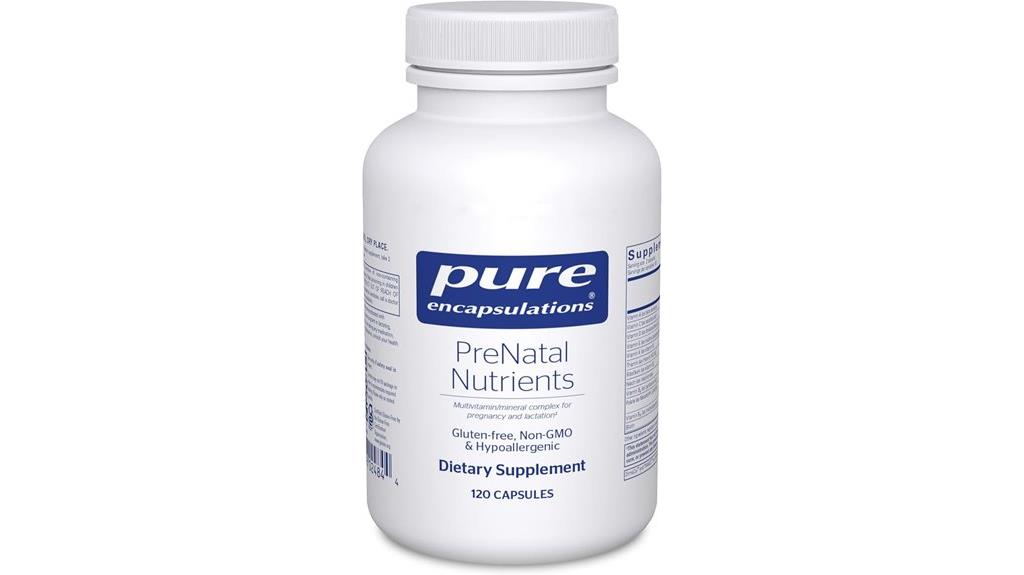 prenatal nutrient supplement capsules