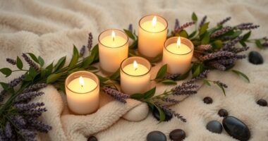 prenatal relaxation candle guide