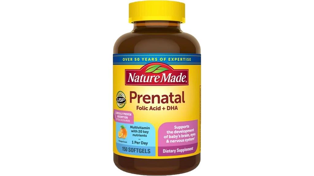 prenatal vitamins with dha
