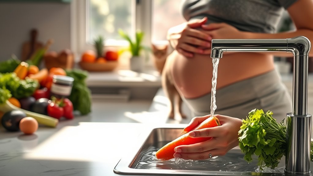 prevent toxoplasmosis during pregnancy