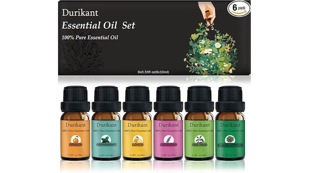 pure natural essential oils