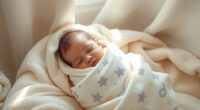quickly wrap a baby