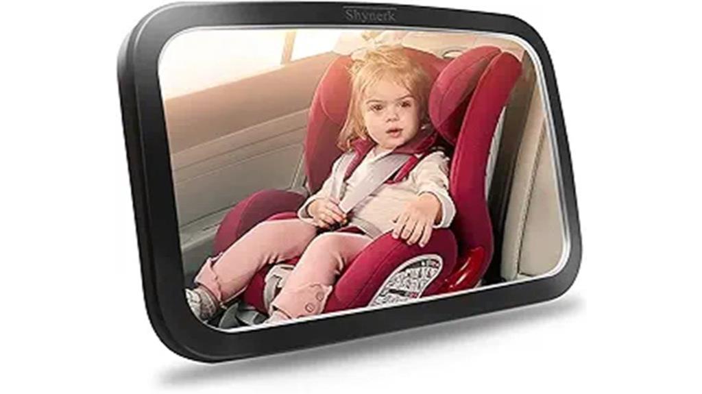 rear facing baby mirror