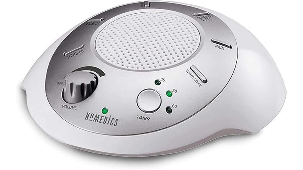 relaxing white noise machine