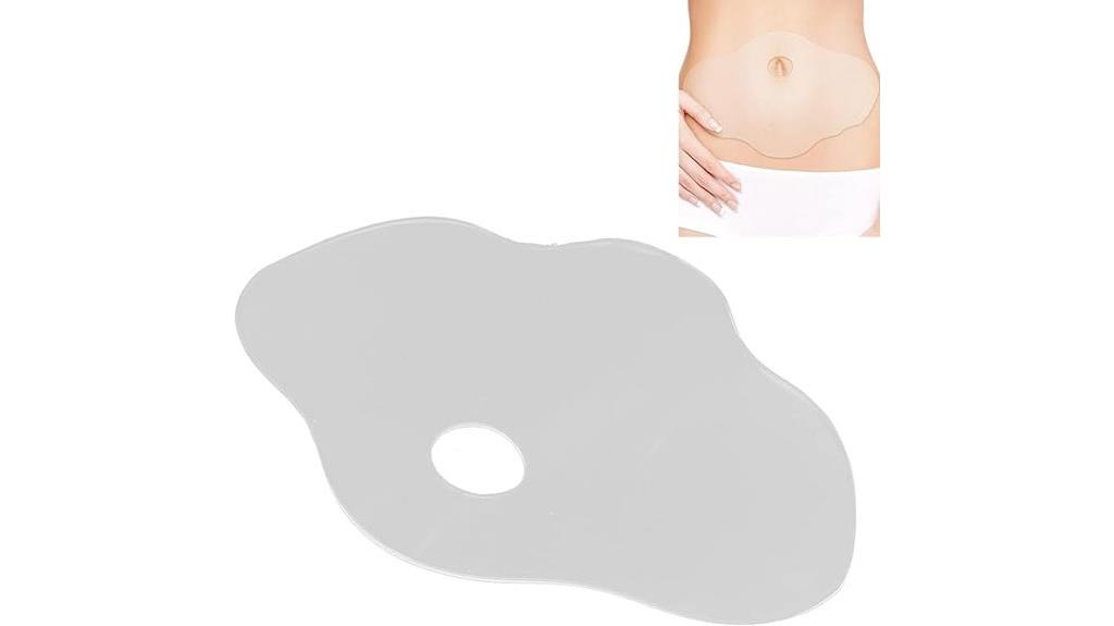reusable silicone belly pads