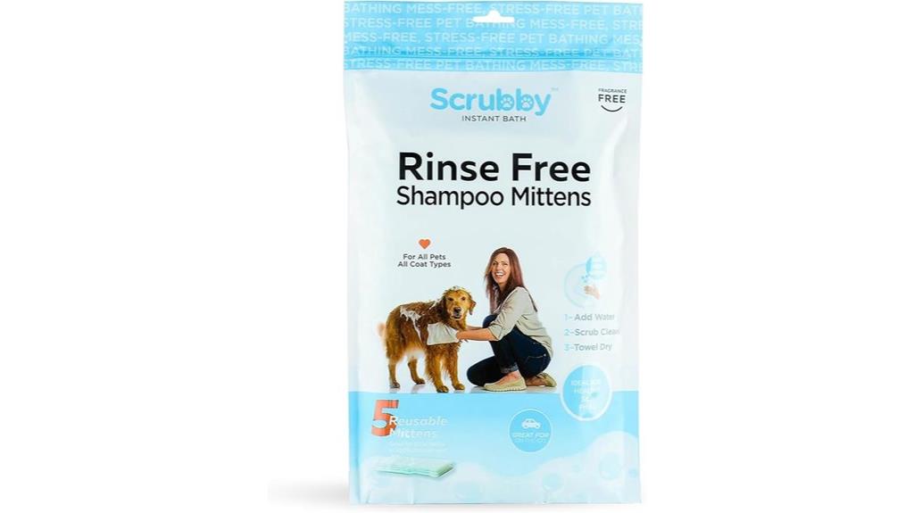 rinse free grooming for pets