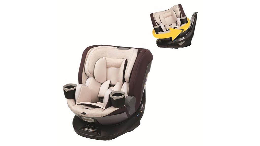 rotating car seat safety