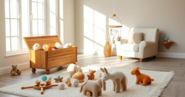 safe baby toy selection