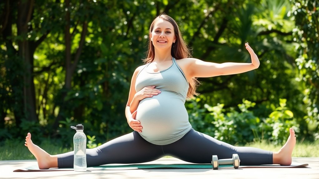 safe exercise routines pregnancy