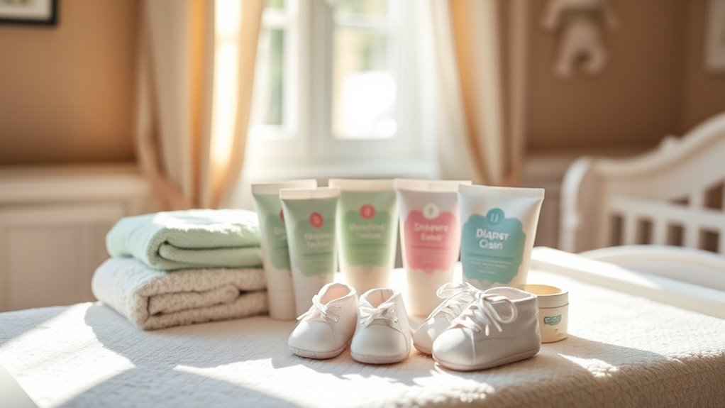 selecting gentle diaper creams