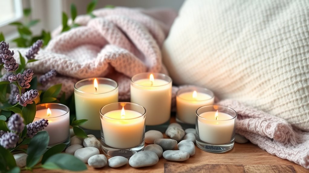 selecting prenatal relaxation candles
