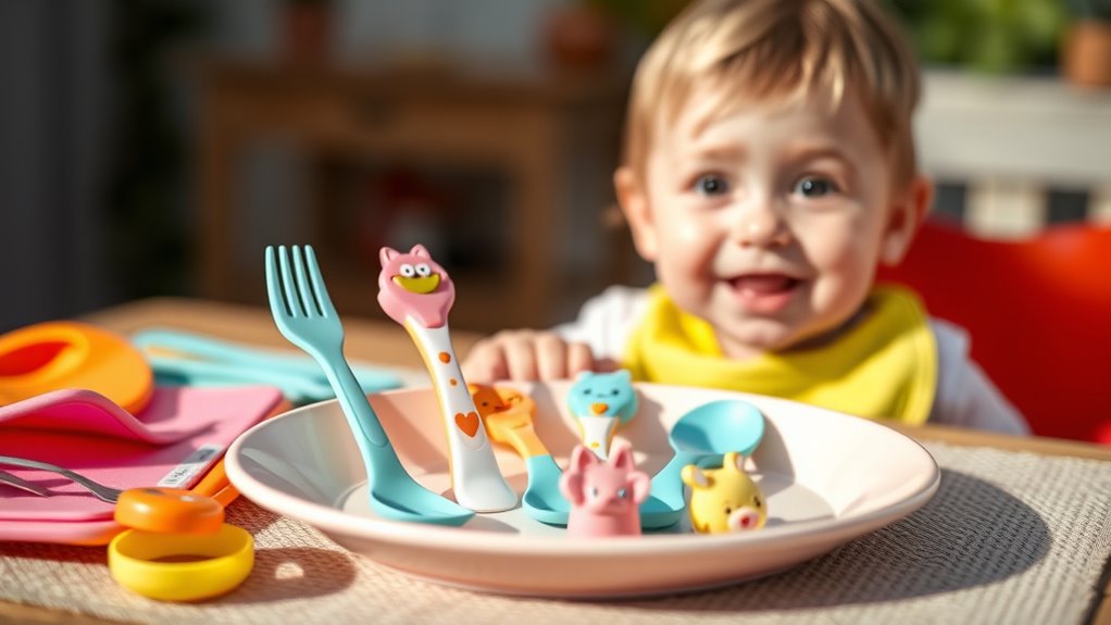 selecting toddler utensil sets