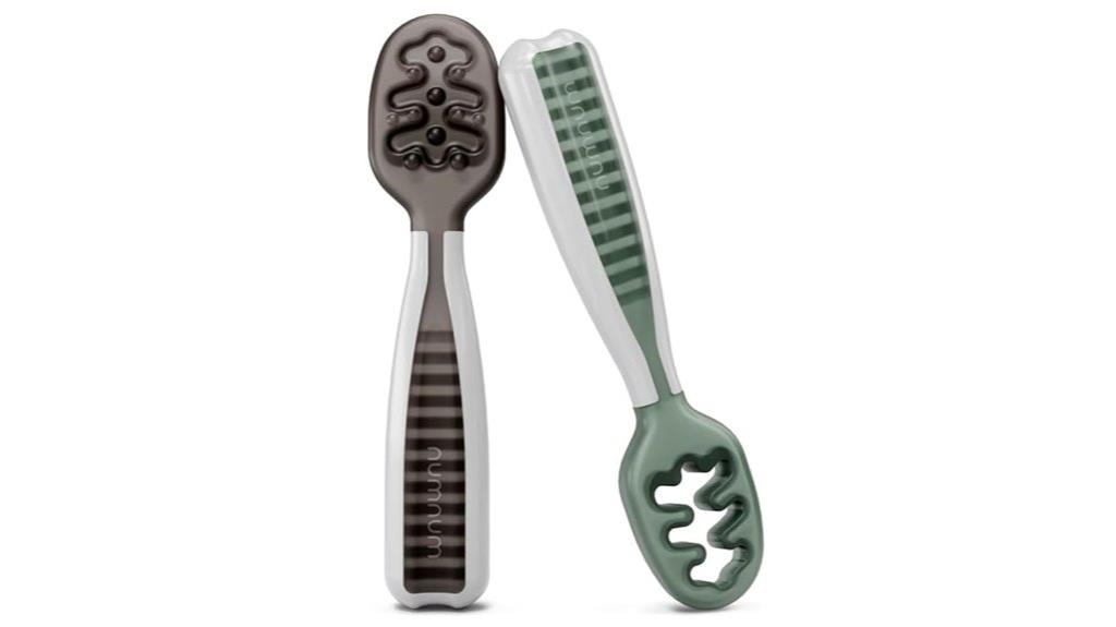 self feeding baby spoons
