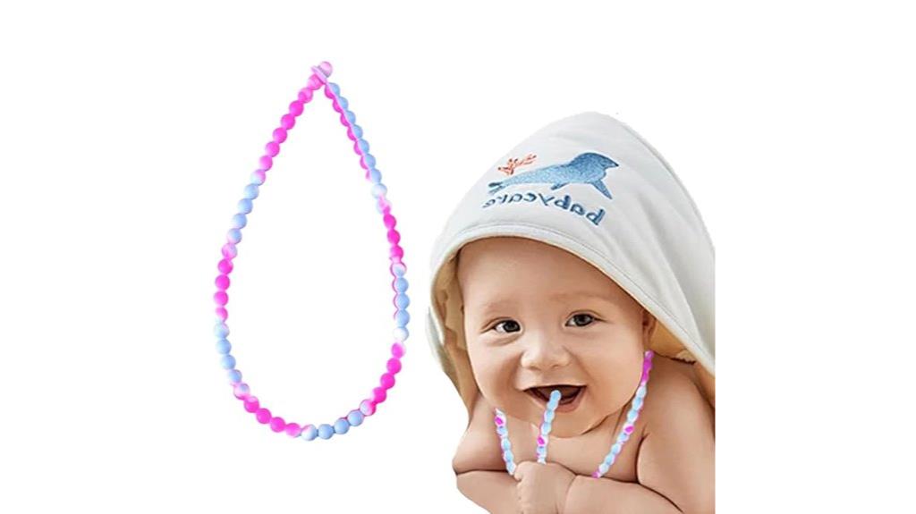 sensory chew teething necklace