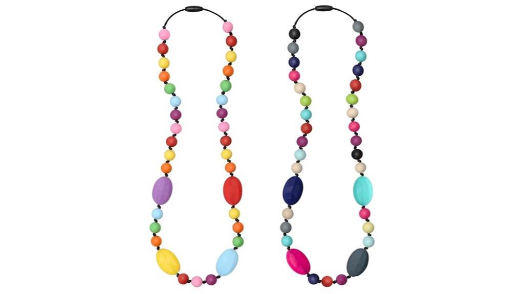 sensory chewable necklace pack