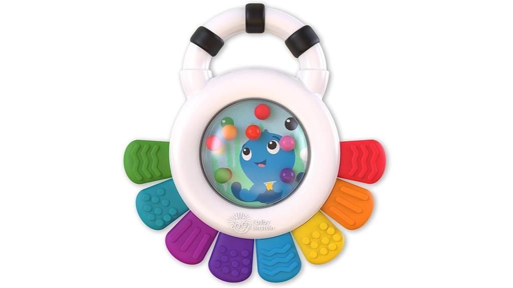 sensory rattle and teether
