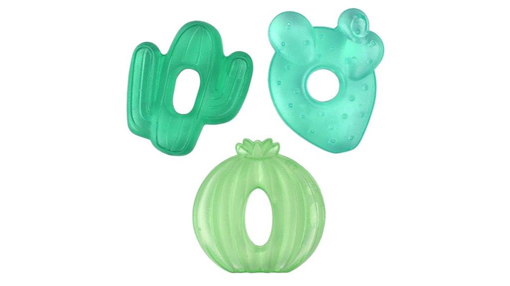 set of three teethers