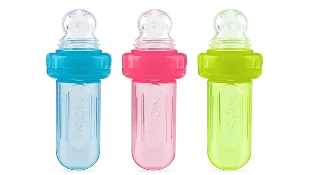 silicone baby food dispenser