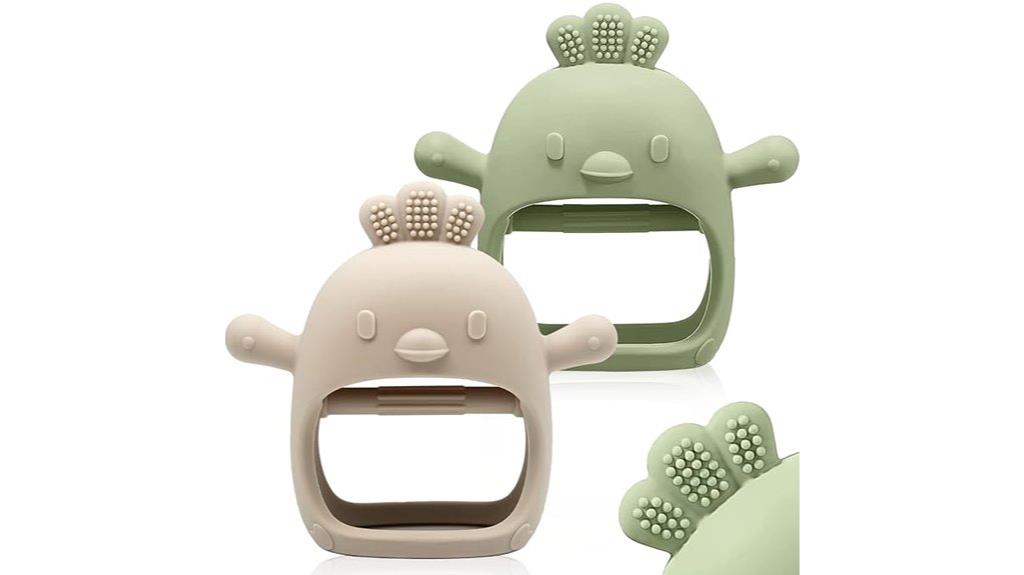 silicone baby teething toys