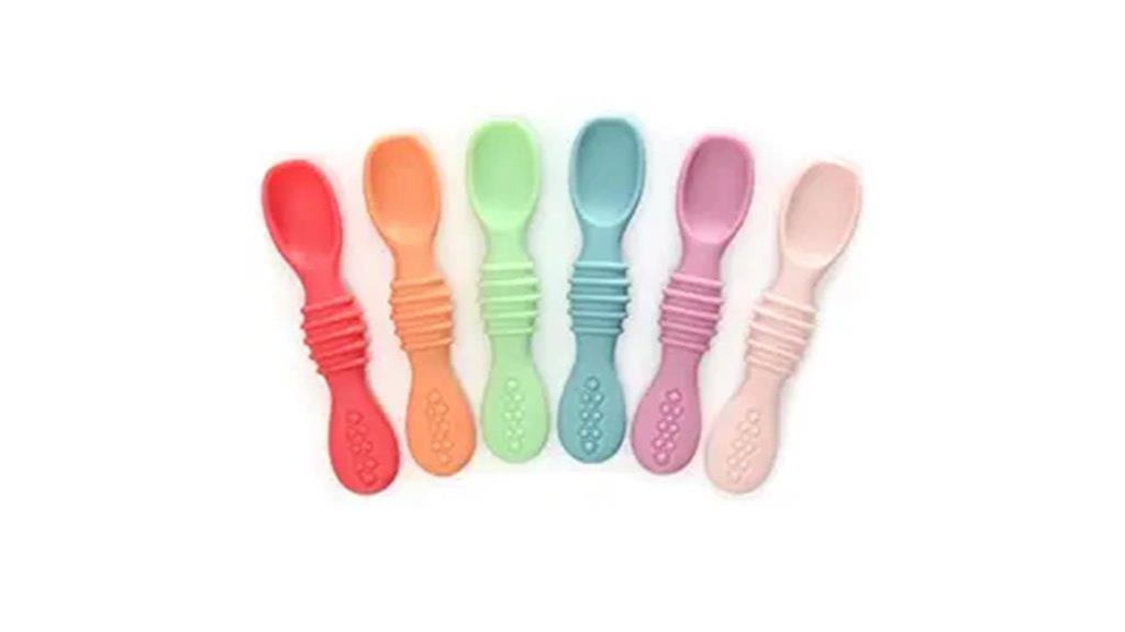 silicone chew spoon set