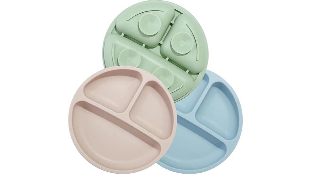 silicone plates for toddlers