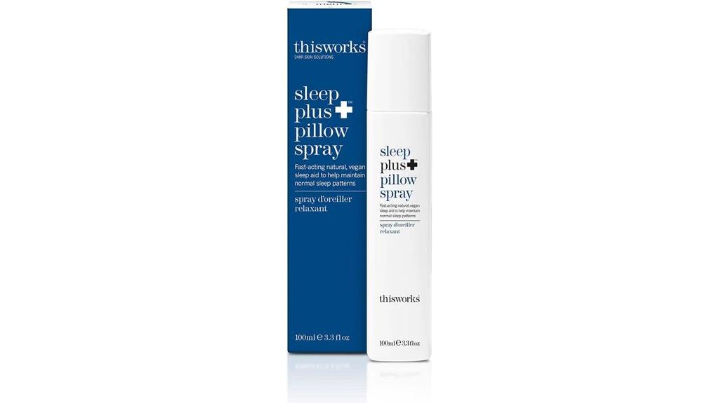 sleep enhancing pillow spray