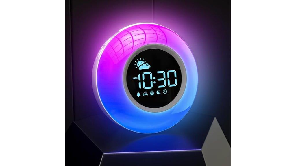 sleep training alarm clock