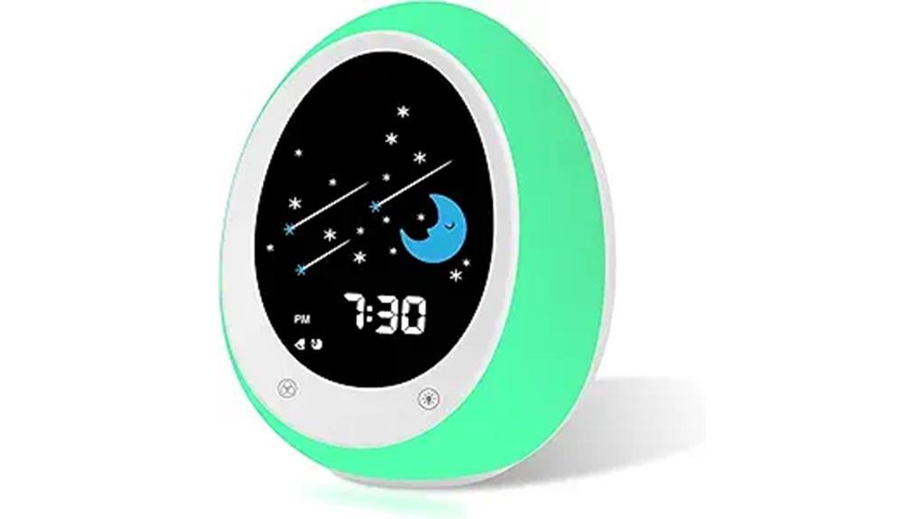 sleep training kids alarm