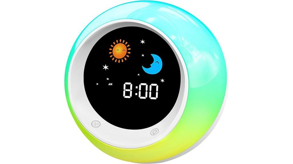 sleep training kids clock