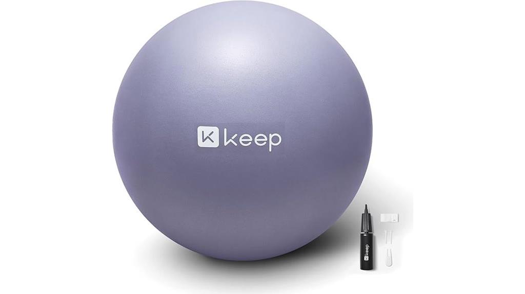 small exercise ball therapy