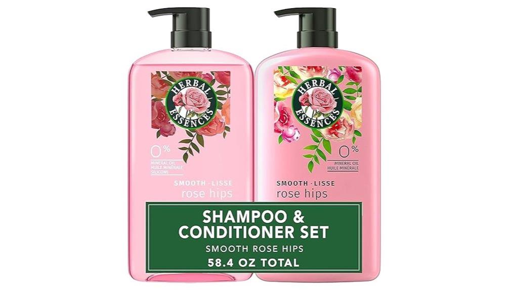 smooth shampoo and conditioner