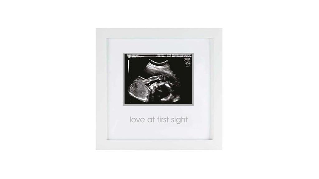 sonogram picture frame insert