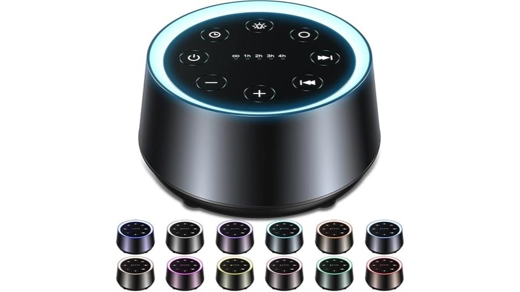 soothing sound machine device