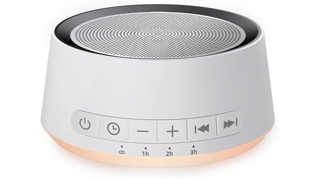 soothing sounds and light