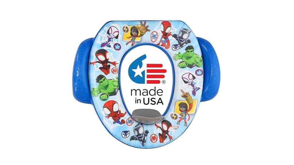 spidey themed potty training seat