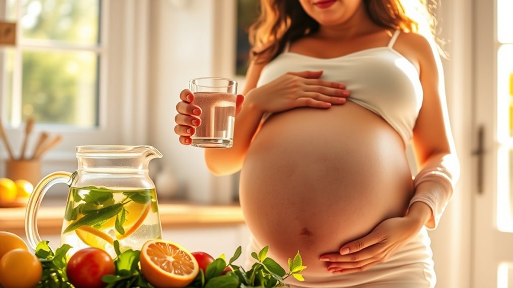 stay hydrated for pregnancy