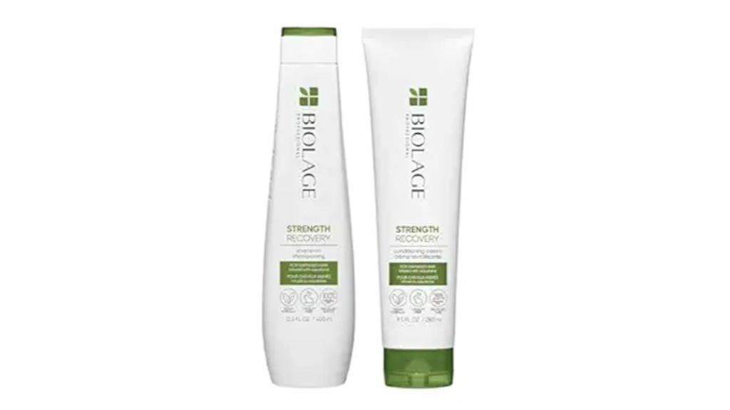 strengthening shampoo and conditioner