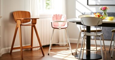 stylish and functional high chairs