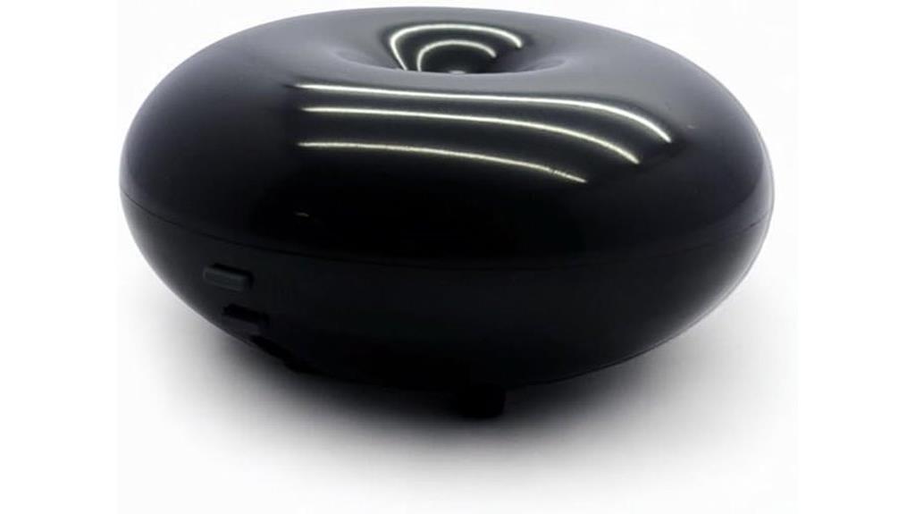 stylish black essential oil diffuser