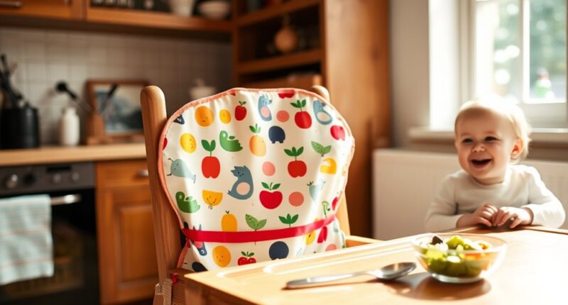 stylish mess free feeding aprons