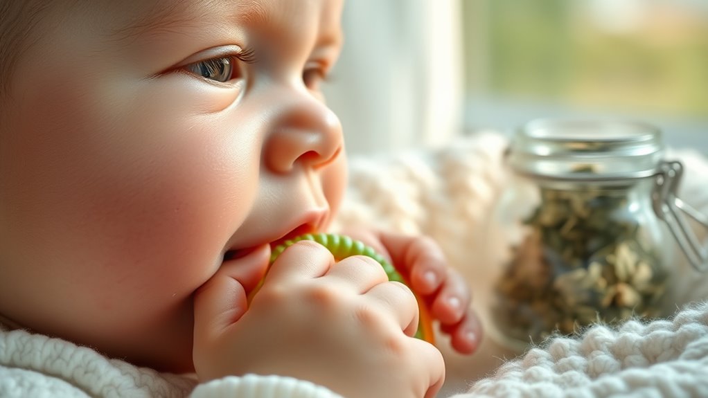 teething discomfort in infants