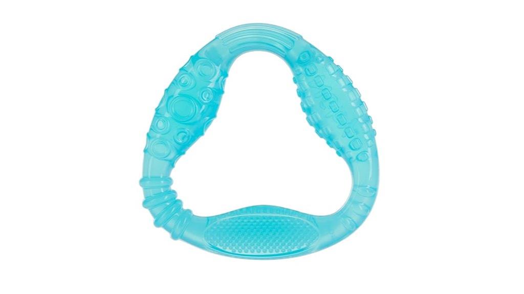 textured silicone baby teether