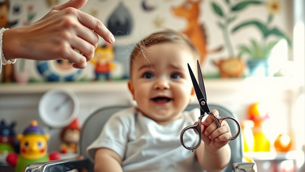 timing for baby haircuts