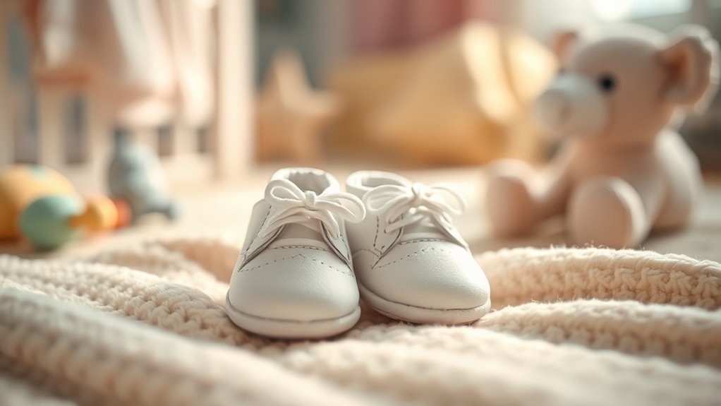 timing for baby s shoes