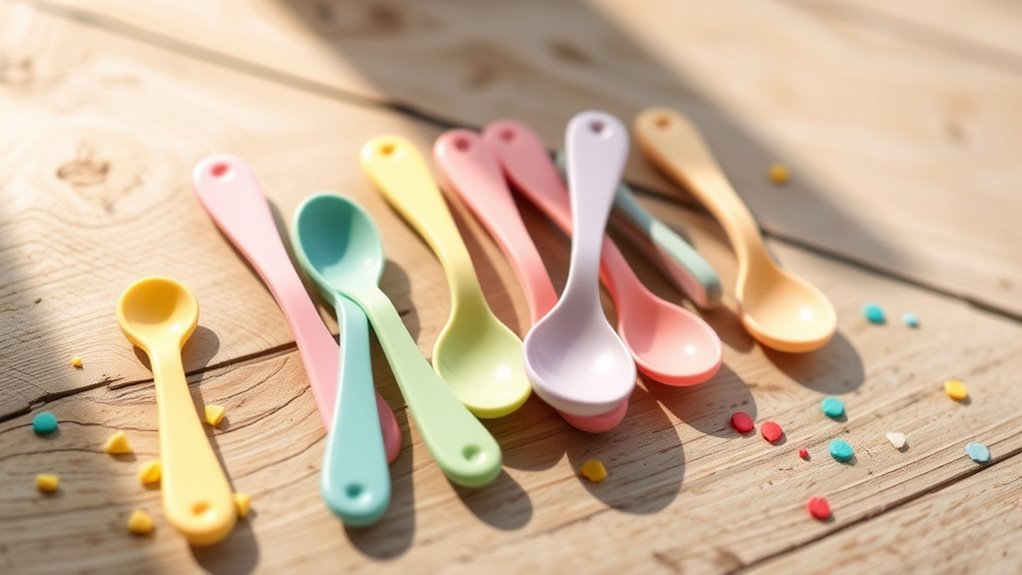 toddler feeding spoon selection