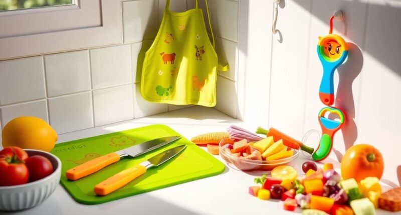 toddler friendly food preparation tools