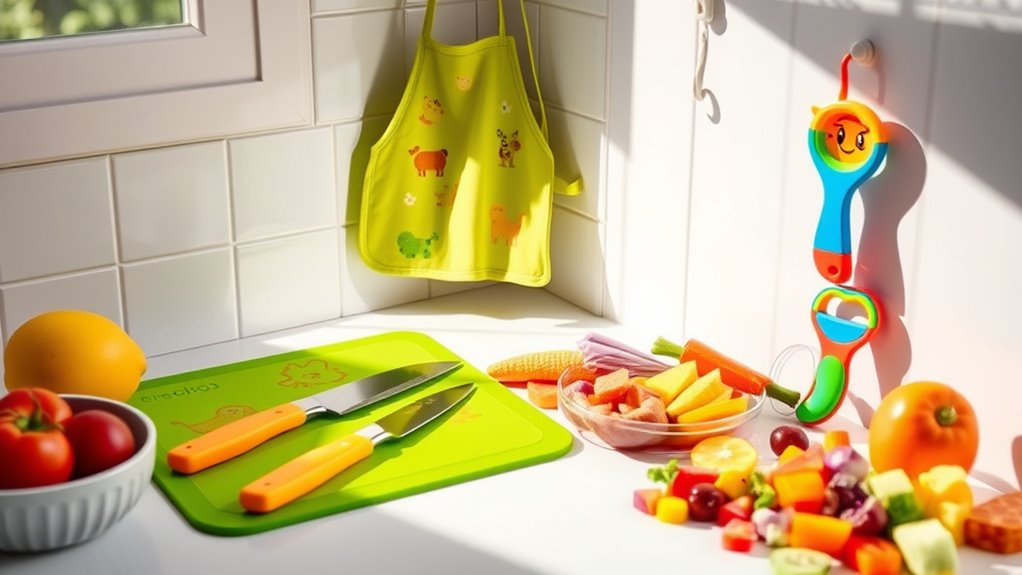 toddler friendly food preparation tools