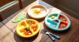 toddler plates with dividers
