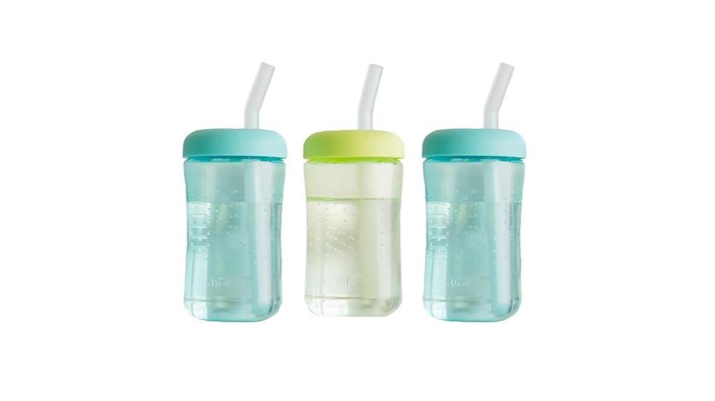 toddler straw cup set