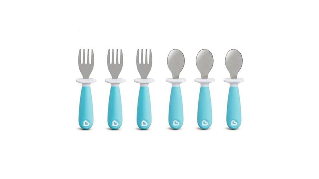 toddler utensil set blue